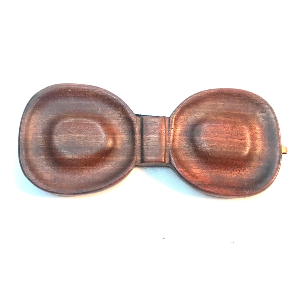 Wood Bow Tie Handmade - Gorgeous Mahogany Adjustable strap beeswax seal - Picture 8 of 11